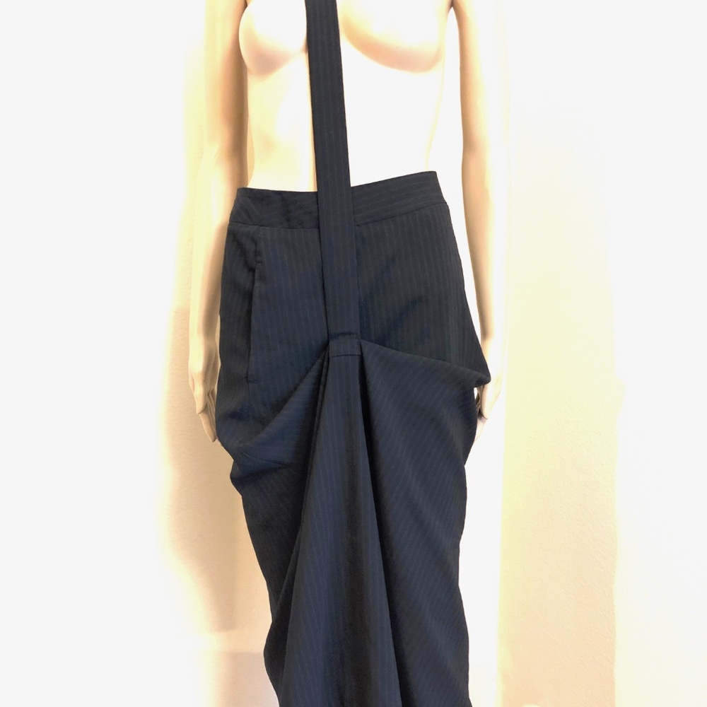 2019 HUSSEIN CHALAYAN STRAP SKIRT 2 - Picture 4 of 8